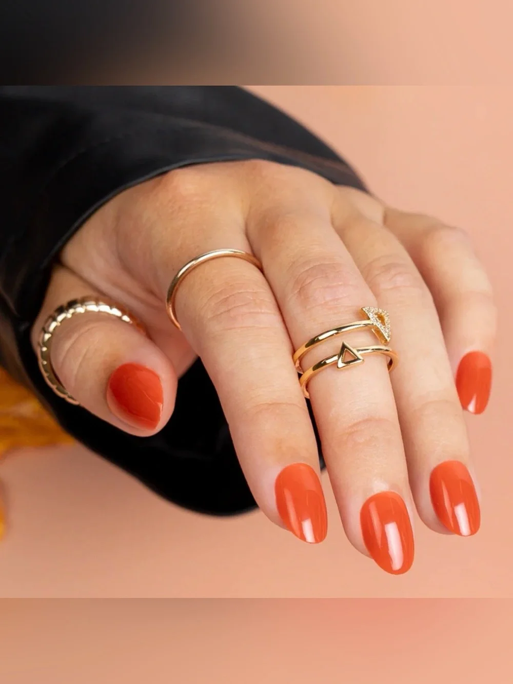 NEW Red Aspen nails